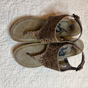 Elegant Brown Women's Sandals